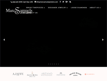 Tablet Screenshot of marcsamuelsjewelers.com